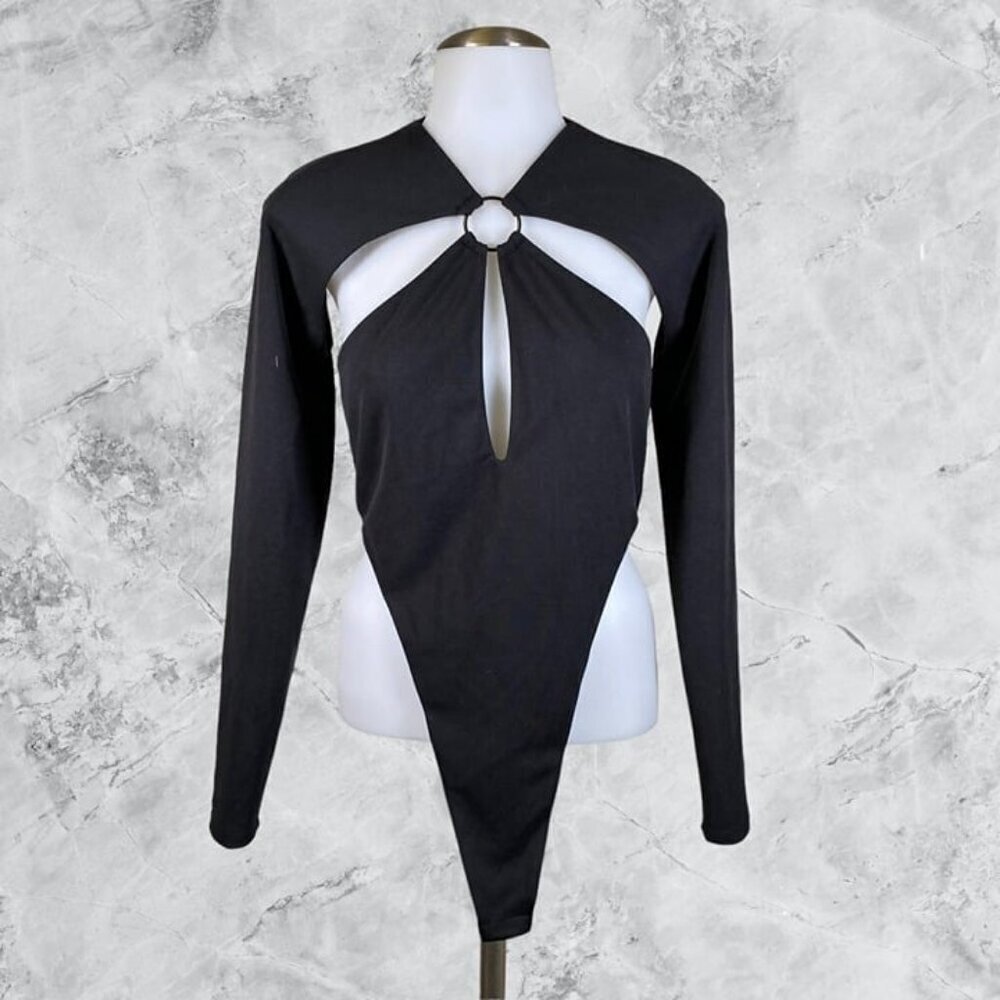 h:ours Nikita Bodysuit - Black - Picture 2 of 8